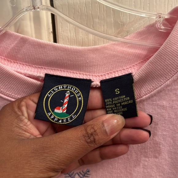 Lighthouses Apparel ugly Christmas  sweatstshirt. Size small - Picture 3 of 5